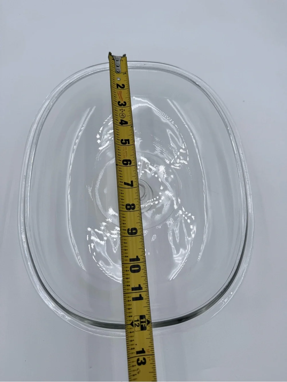 PYREX Clear Glass Oval Replacement Lid F14C (37 Pyrex F14C A) Casserole 12”